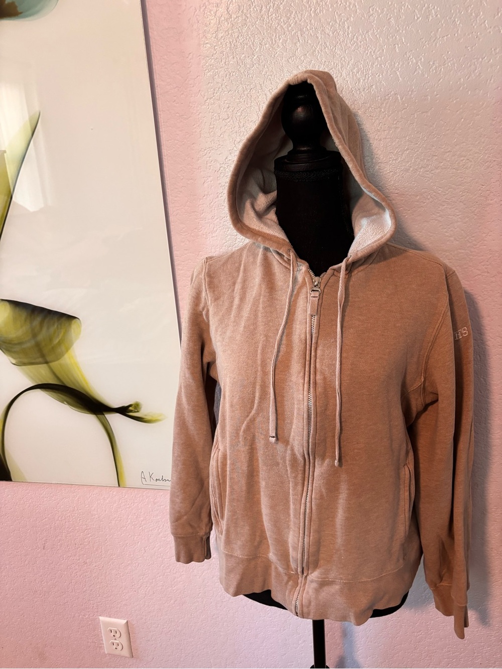 Zip up hoodie size medium